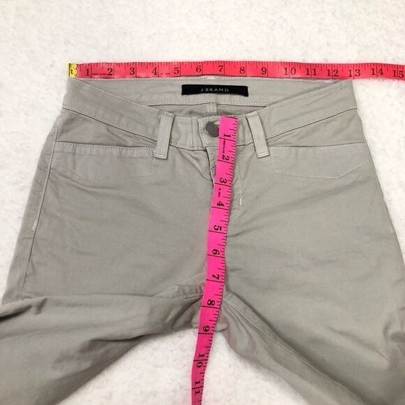 J Brand Shell Pants in Light Gray - Picture 6 of 7